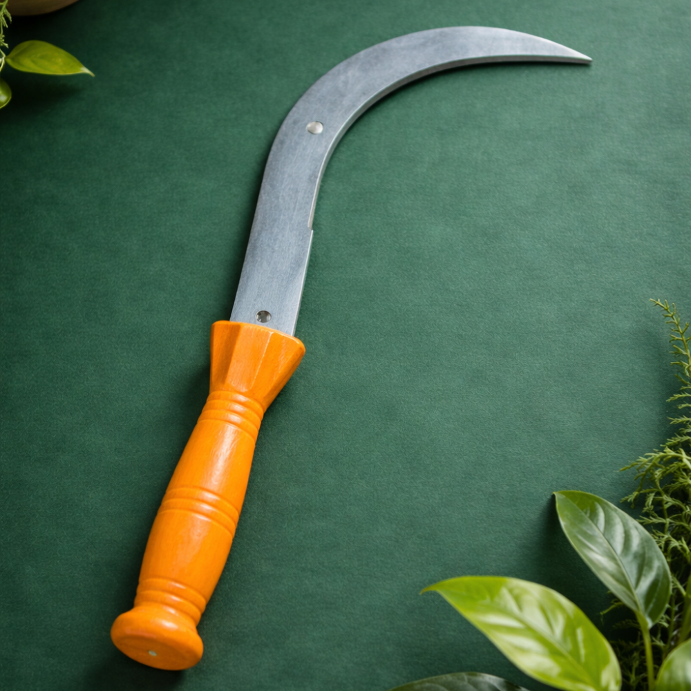 Hand Sickle for Crop Cutting with Plastic Handle