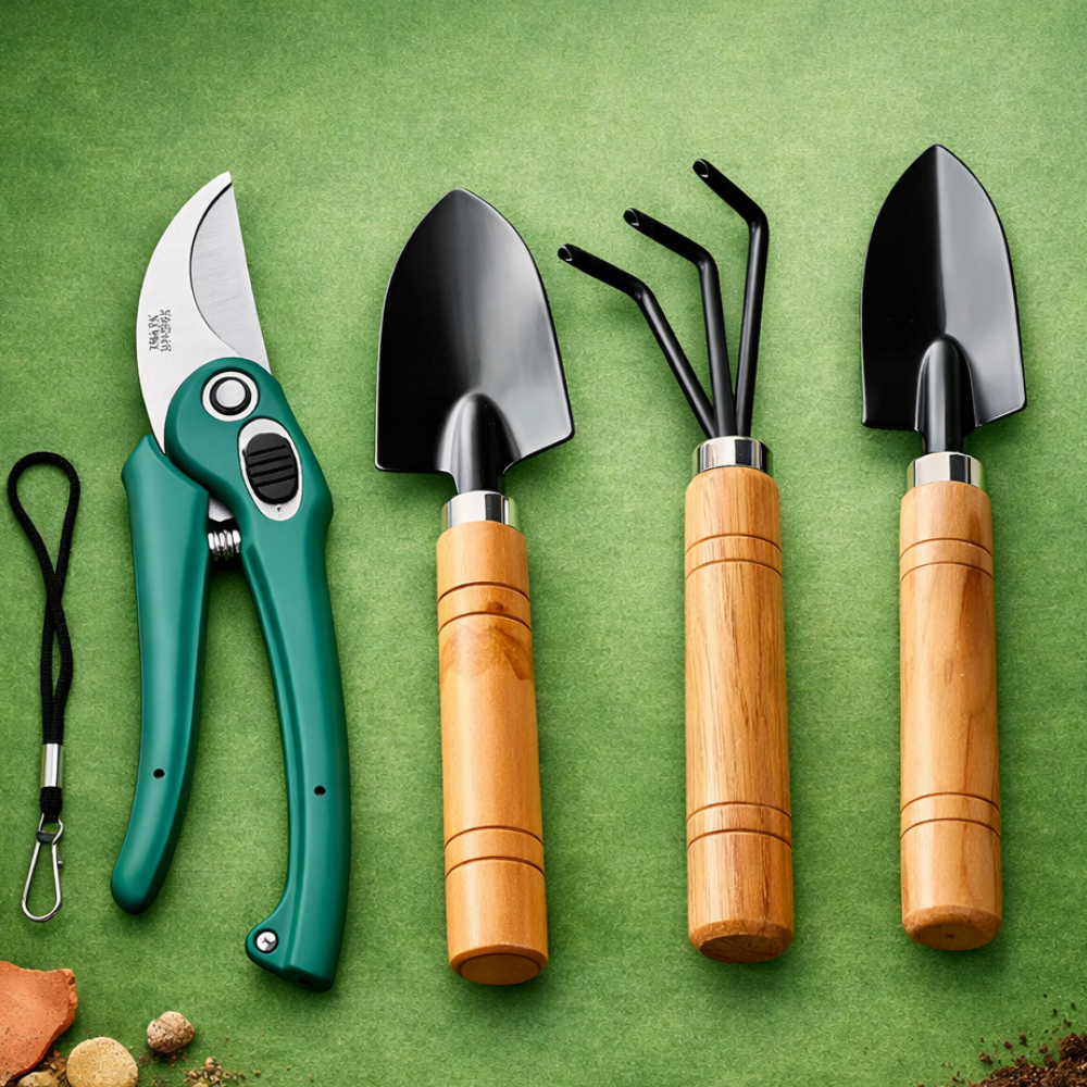 Mini Garden Tool Set with Hand Pruner